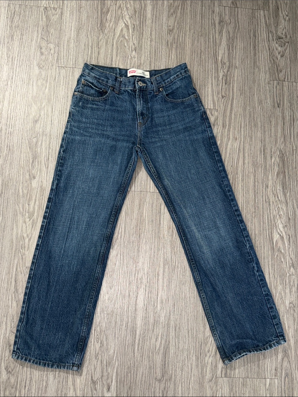 Levi's Men's 569 Loose Straight Fit Jeans Dark Wash Stretch Blue Size W28xL28